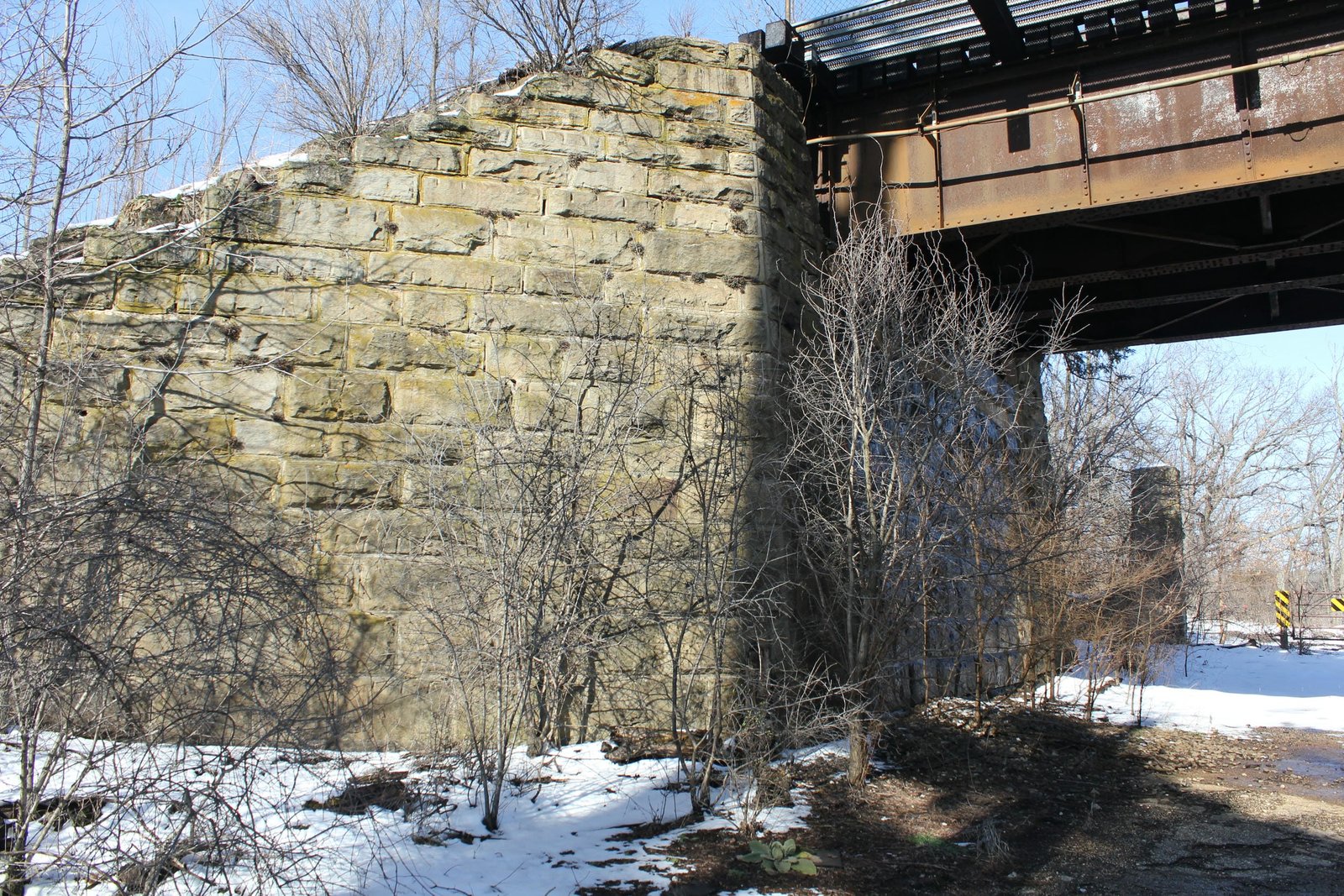 West abutment